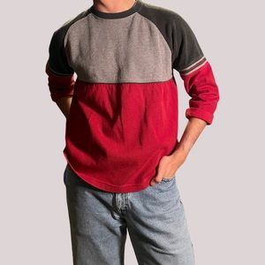 Chill split colored sweater